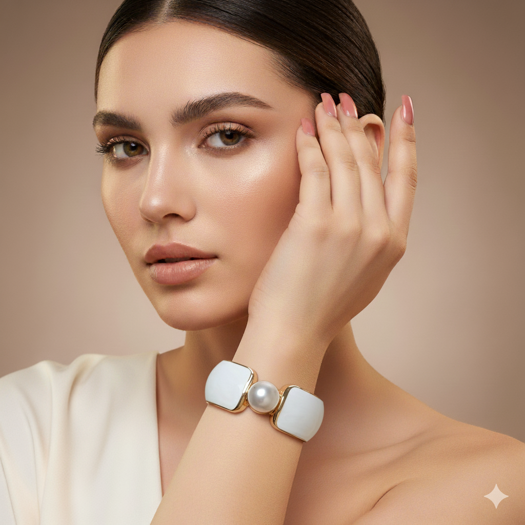 The Single Pearl Cuff
