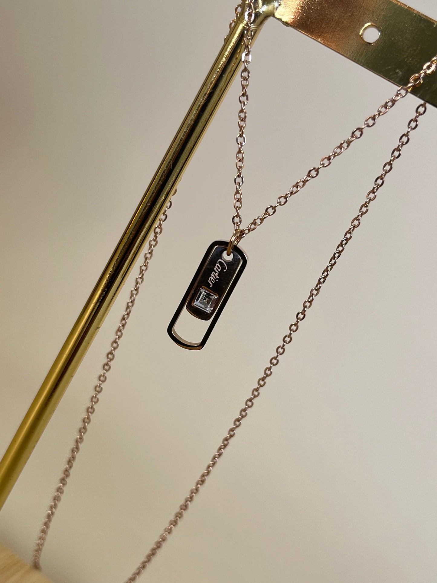 Golden Flow pendant