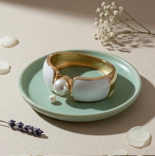 The Single Pearl Cuff
