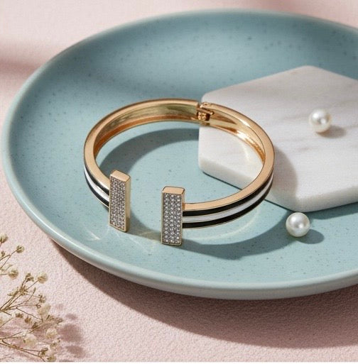 Tuxedo Stripe Cuff