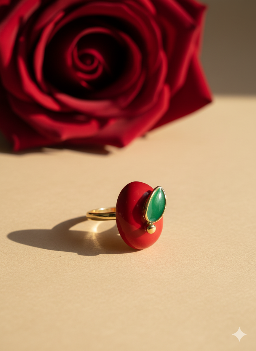RED APPLE HANA RING