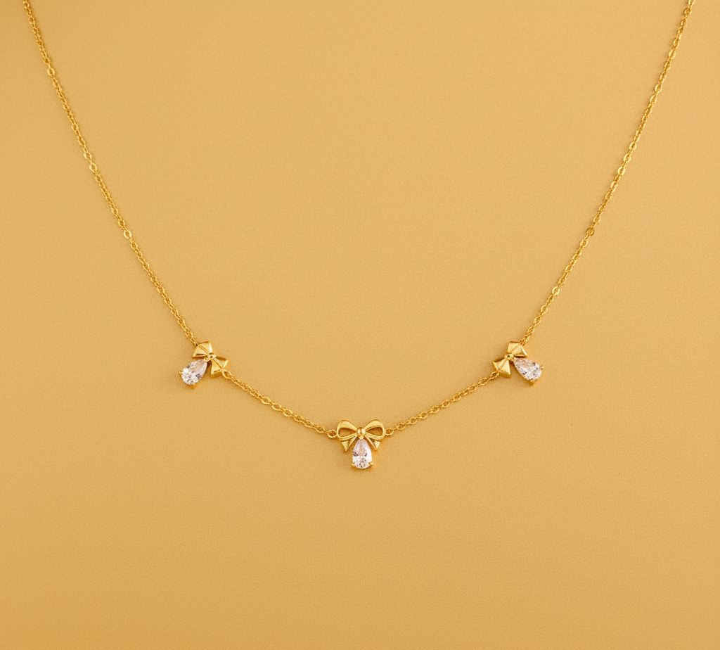 Trio Sparkle Necklace