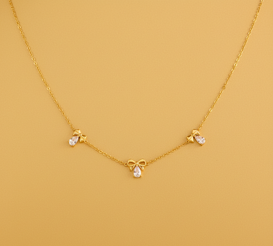 Trio Sparkle Necklace