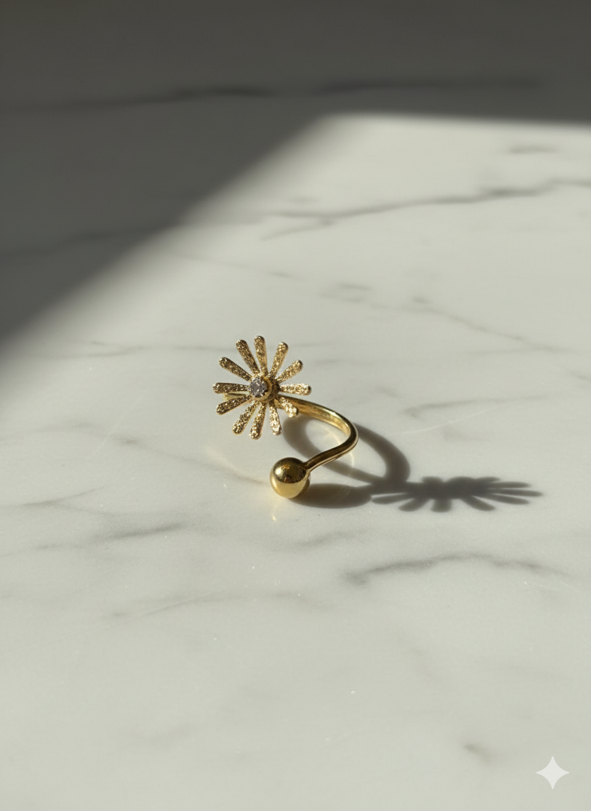 KOREAN FLOWER RING