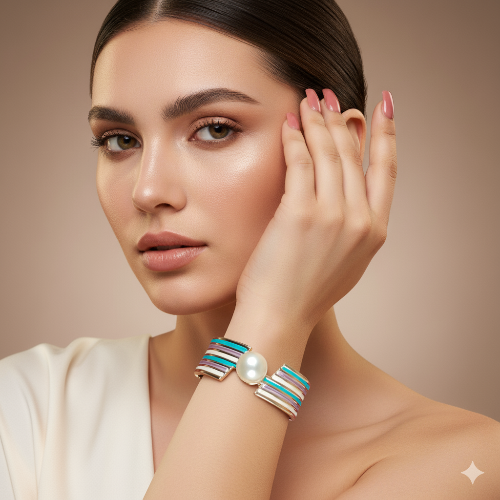 The Triple Stripe Bangle