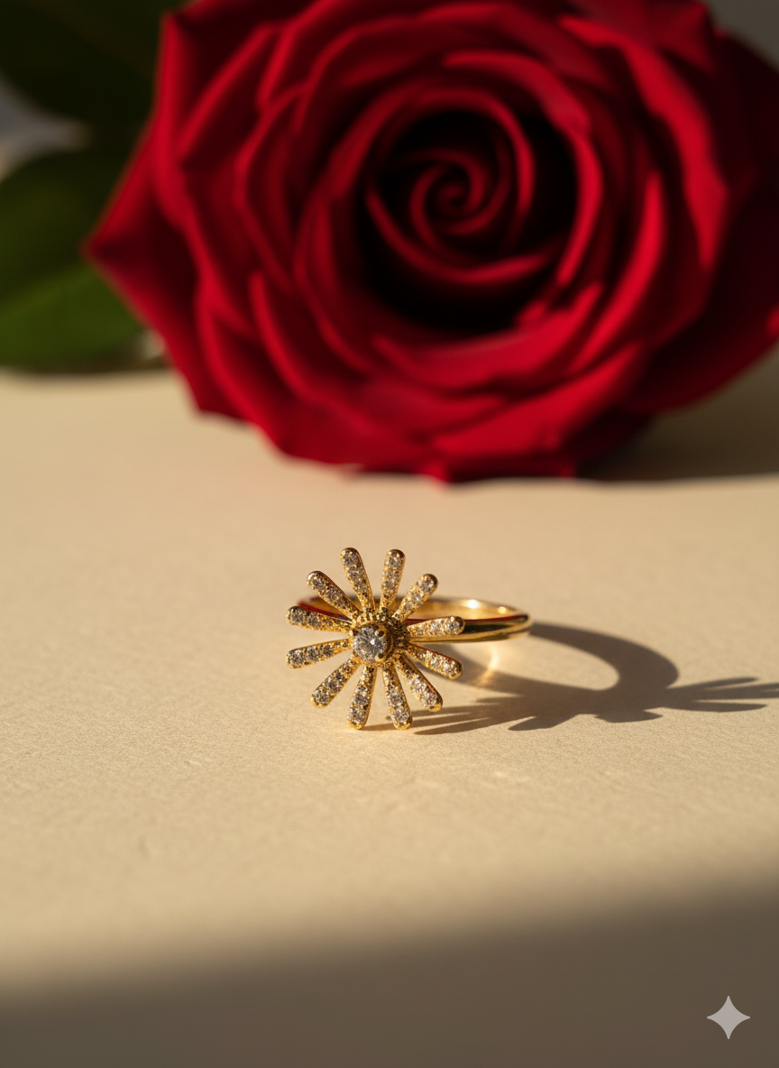 KOREAN FLOWER RING