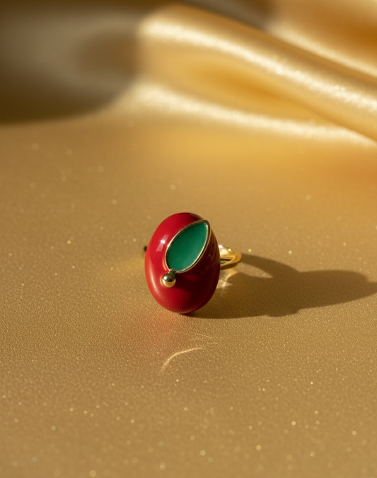 RED APPLE HANA RING