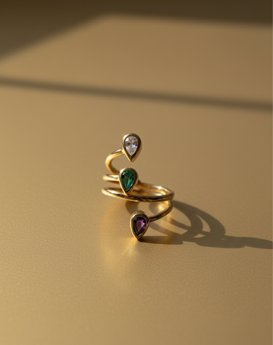 Aurora Trio Ring