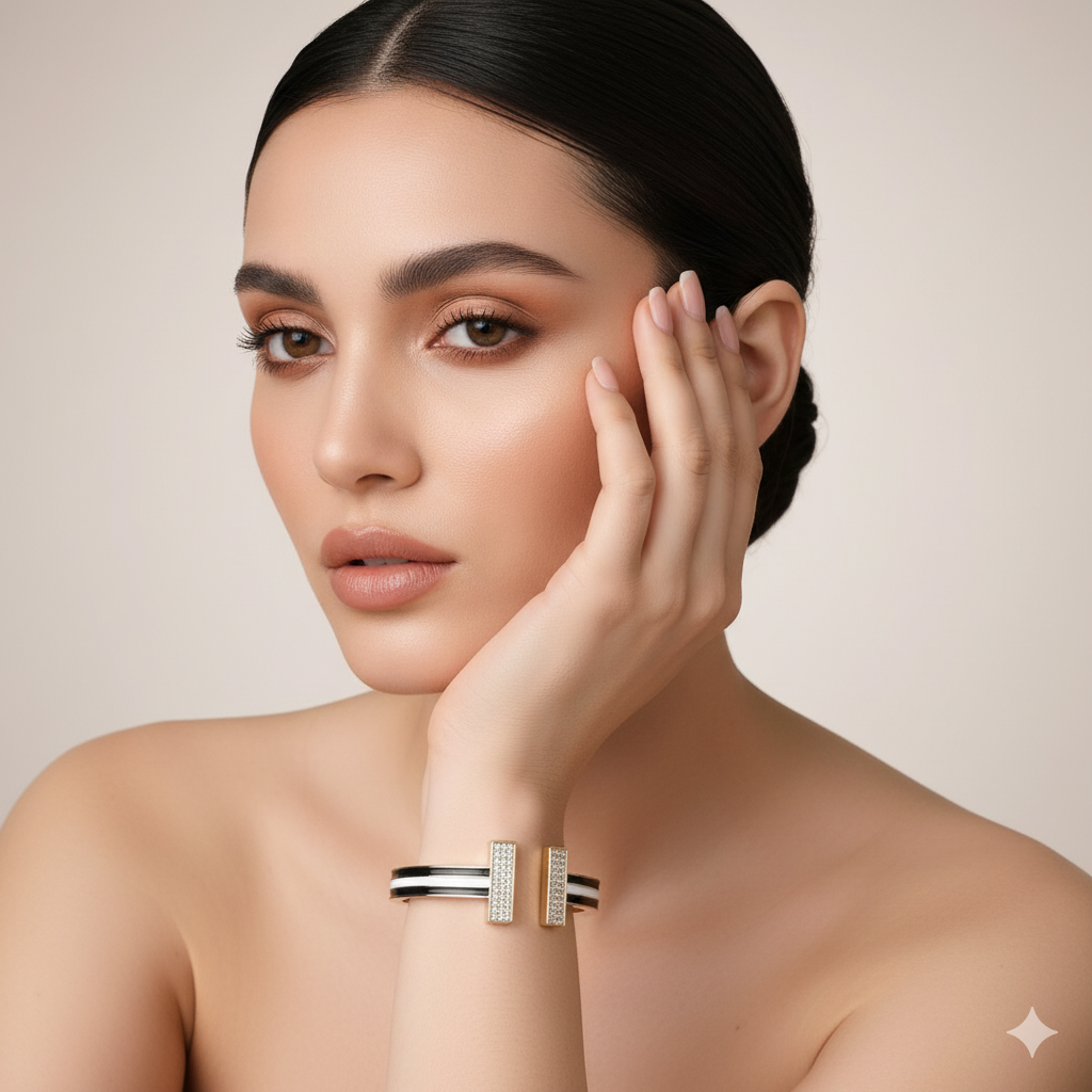 Tuxedo Stripe Cuff