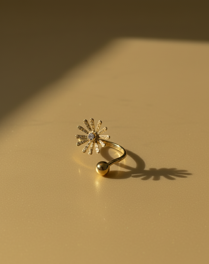 KOREAN FLOWER RING