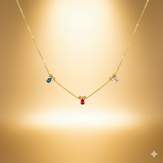 Starlit Bow pendant
