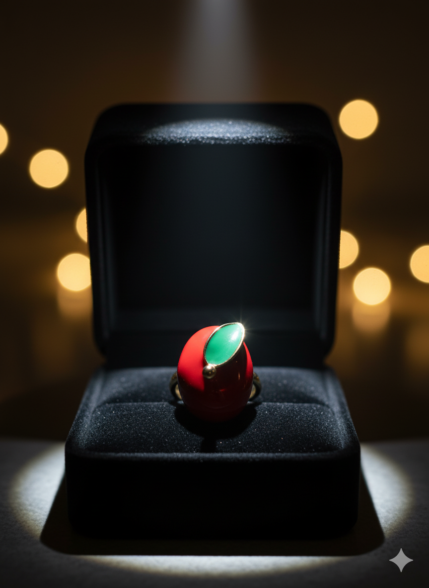 RED APPLE HANA RING