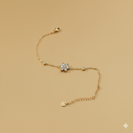 MINIMAL FLOWER BRACELET