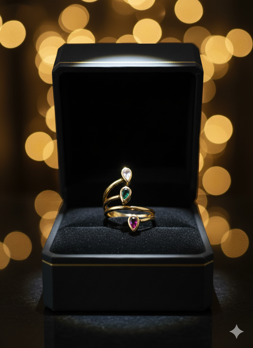 Aurora Trio Ring