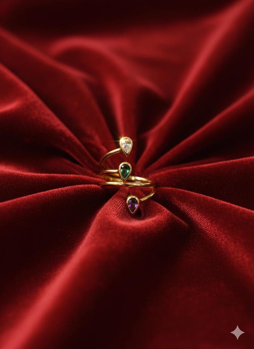 Aurora Trio Ring
