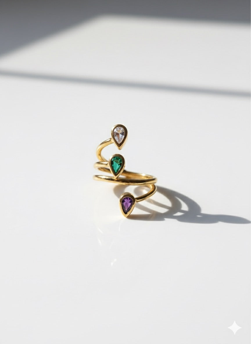 Aurora Trio Ring