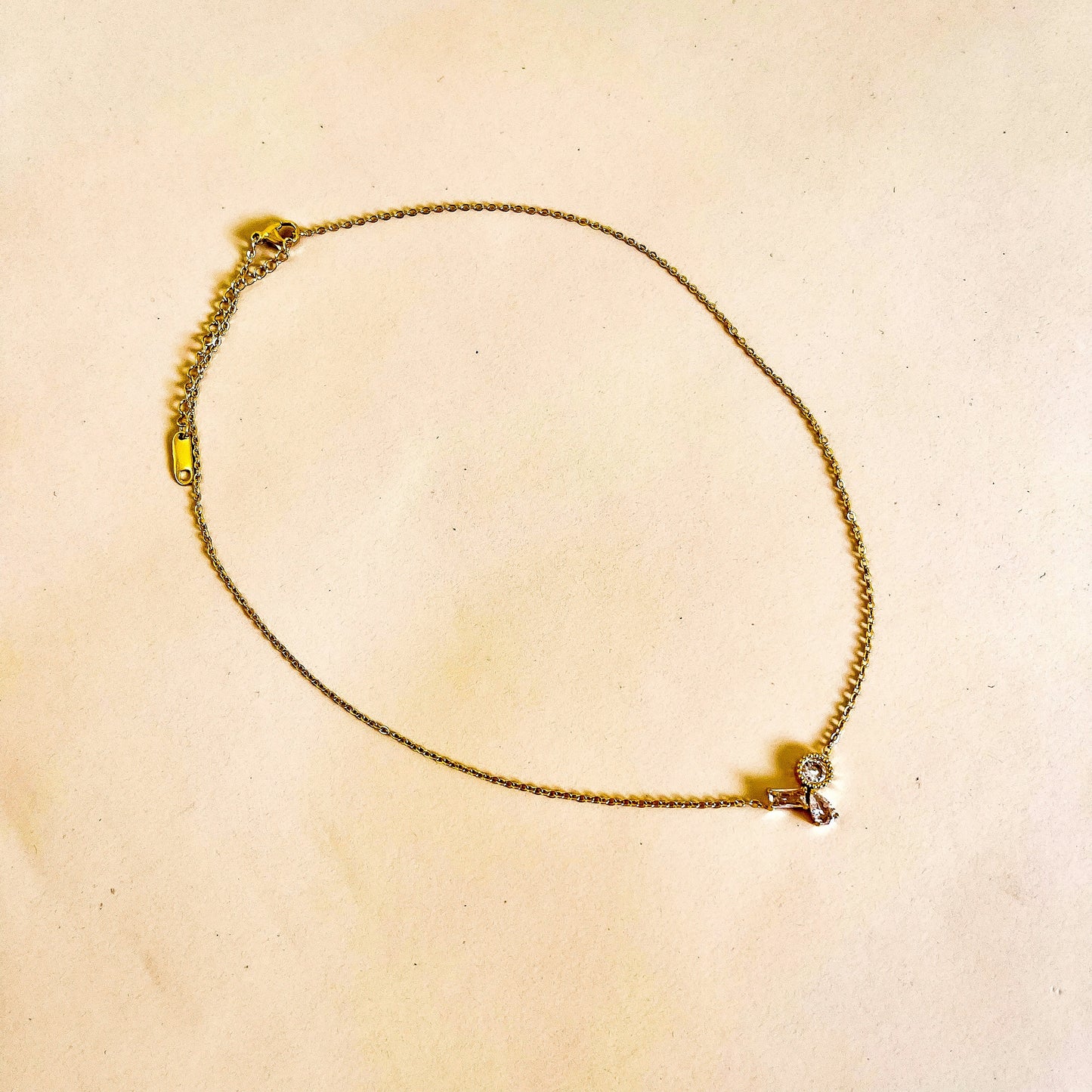 Trinity Drop Necklace