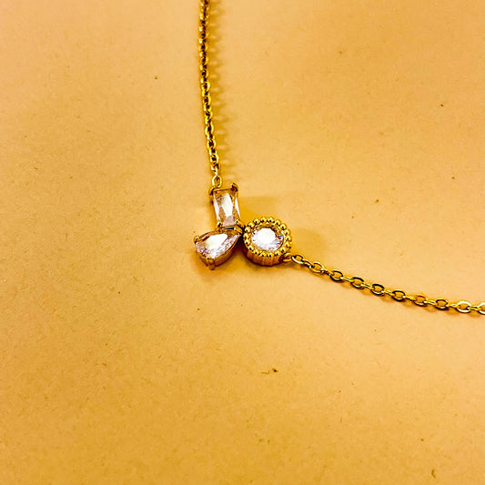 Trinity Drop Necklace