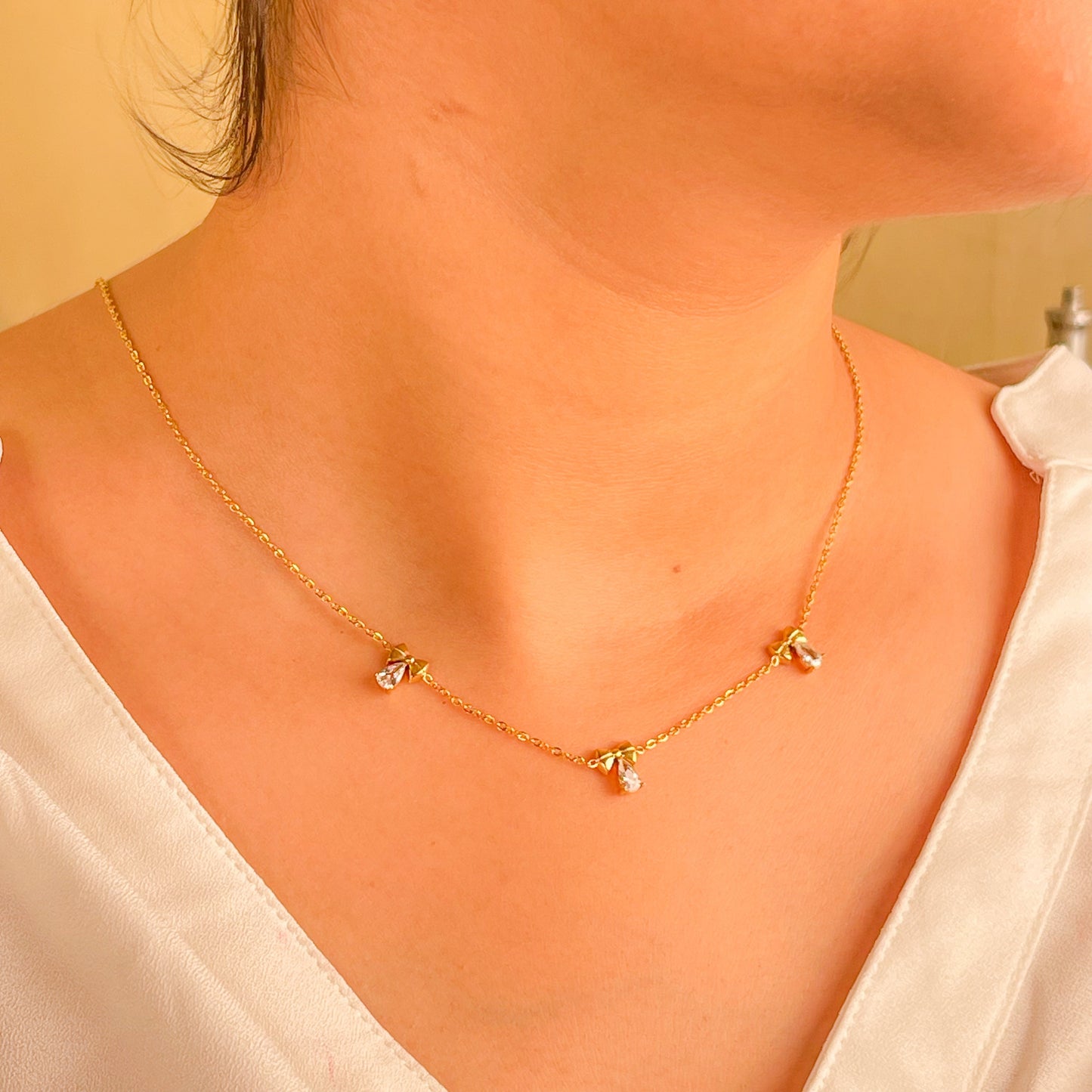 Trio Sparkle Necklace