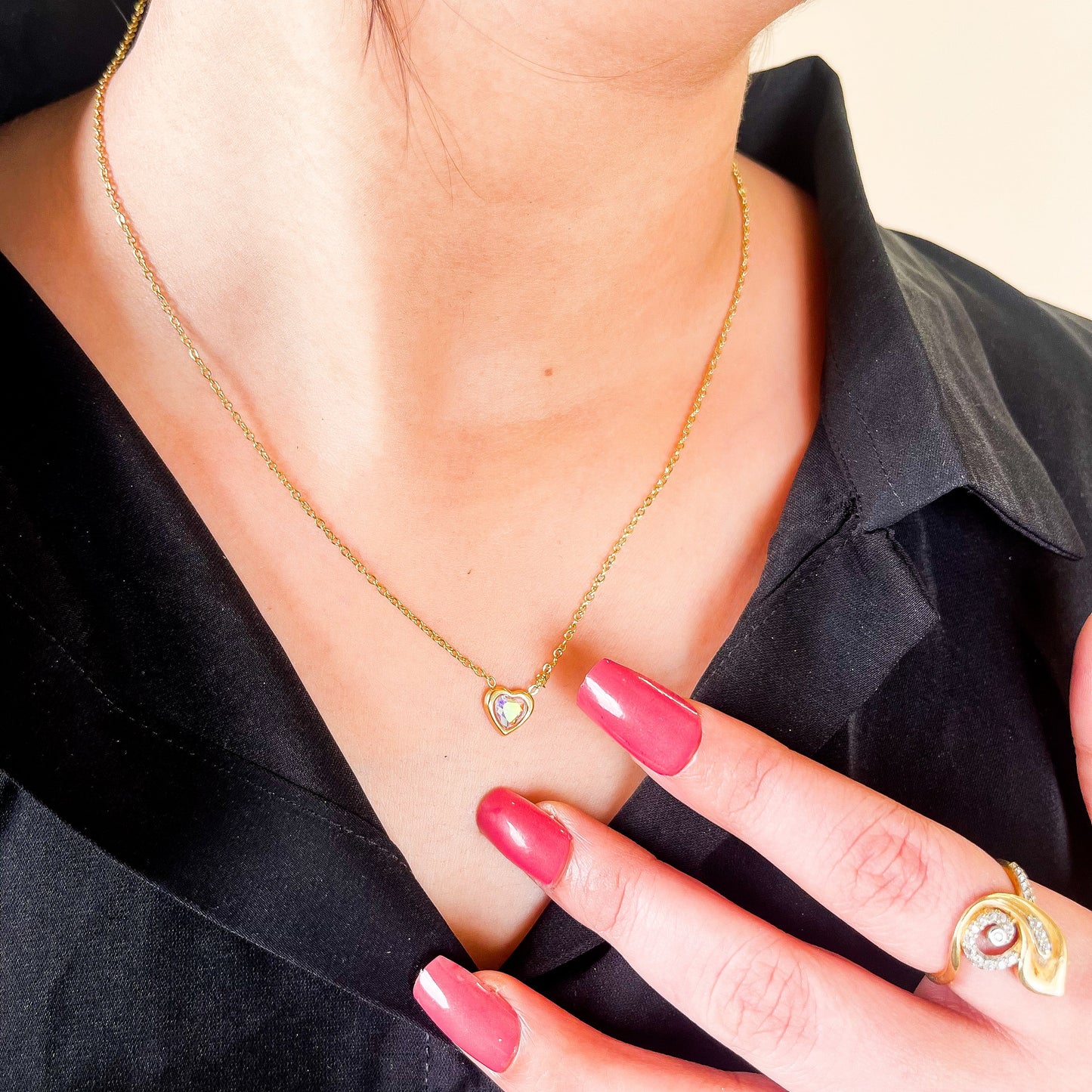 HEART SRTING mini pendant