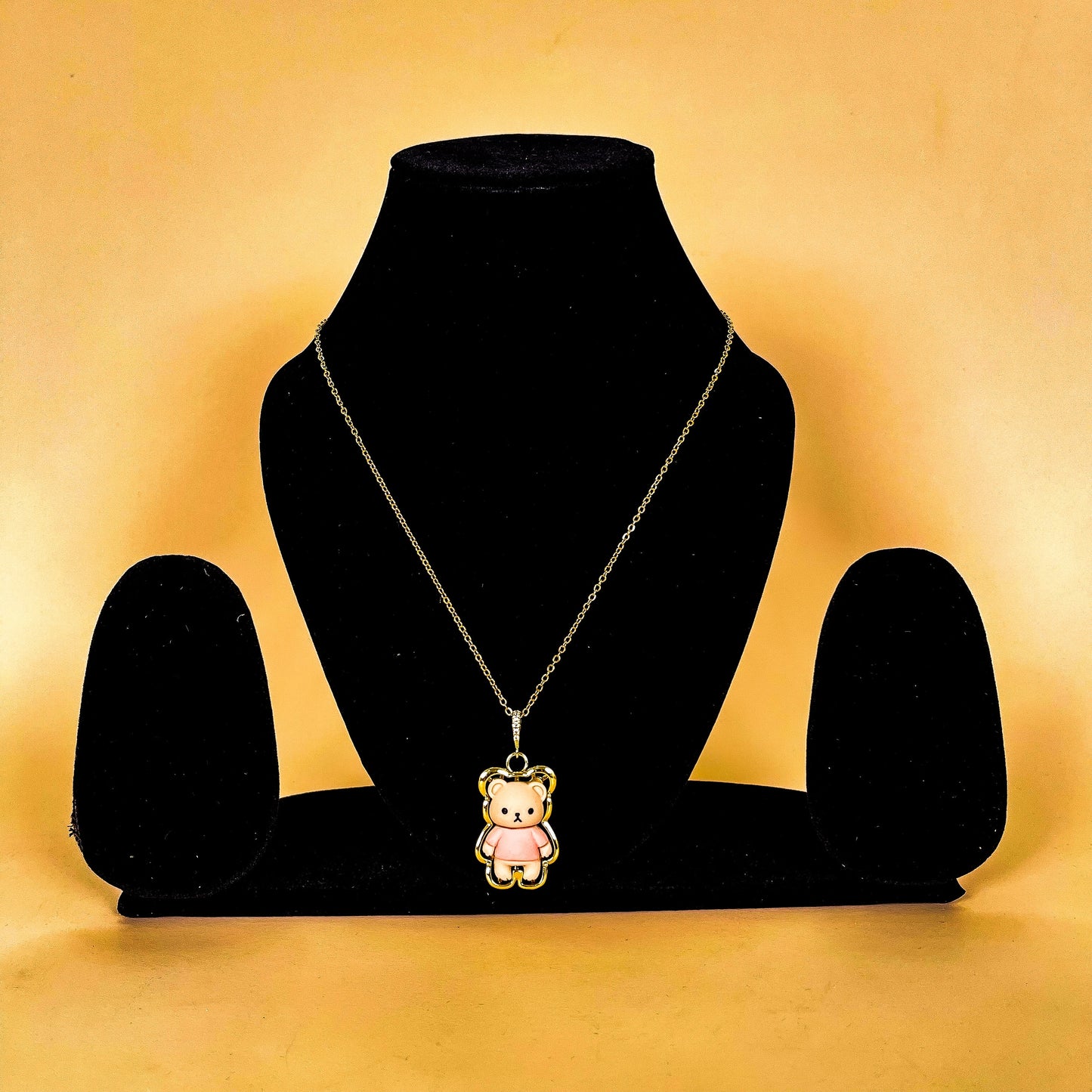 Blush Bear Pendant