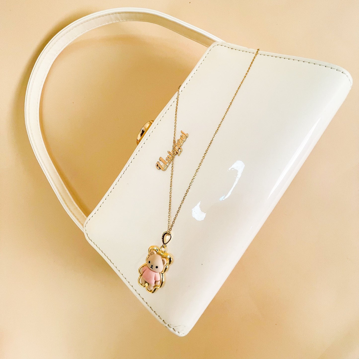 Blush Bear Pendant