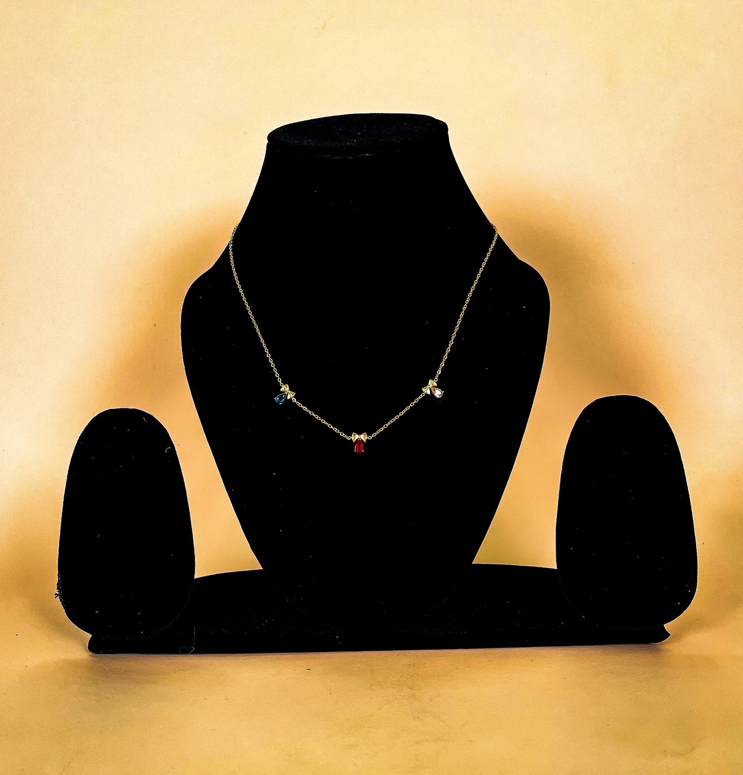 Starlit Bow pendant