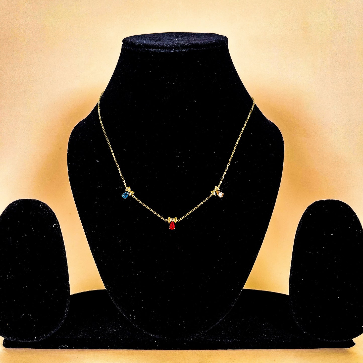 Starlit Bow pendant