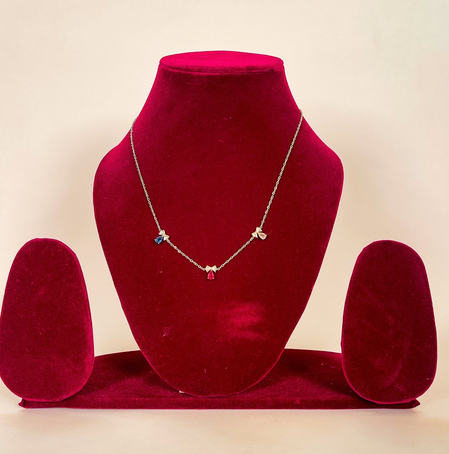 Starlit Bow pendant