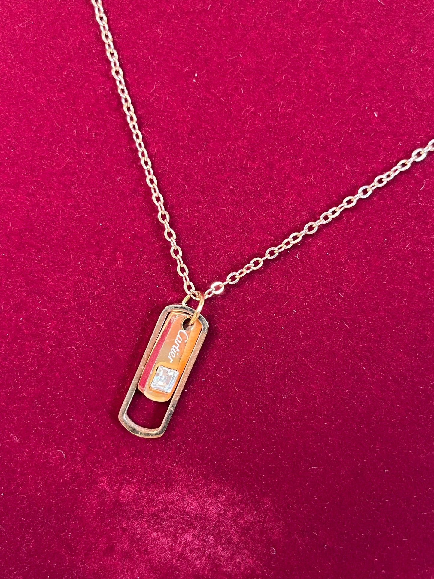 Golden Flow pendant